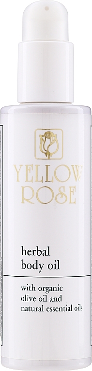 Nourishing Body Oil - Yellow Rose Herbal Body Oil — photo N1