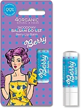 Fragrances, Perfumes, Cosmetics Blueberry Lip Balm - 4Organic Pin-up Girl Berry Lip Balm
