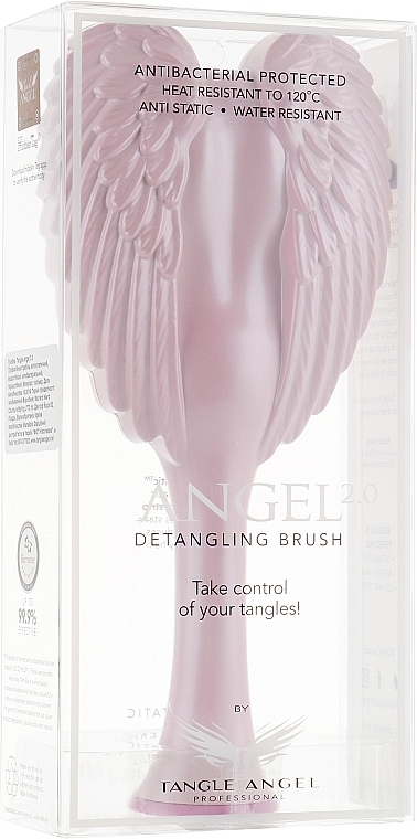 Hair Brush - Tangle Angel 2.0 Detangling Brush Pink — photo N4