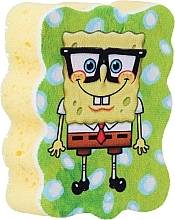 Fragrances, Perfumes, Cosmetics Bath Sponge "Spongebob", Spongebob with Glasses - Suavipiel Sponge Bob Bath Sponge