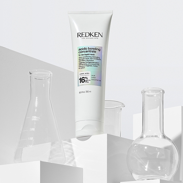 Intensive Nourishing Hair Mask - Redken Acidic Bonding Concentrate 5-Min Liquid Mask — photo N10
