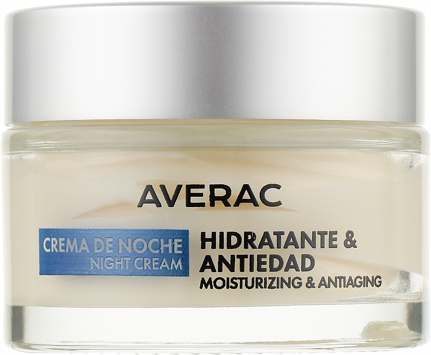 Moisturizing Anti-Wrinkle Night Cream - Averac Essential Anti-Rides Hydrating Night Cream — photo N2