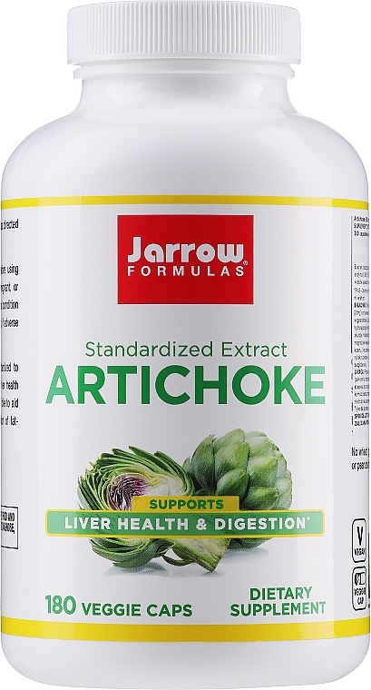 Dietary Supplement "Artichoke" - Jarrow Formulas Artichoke 500mg — photo N1