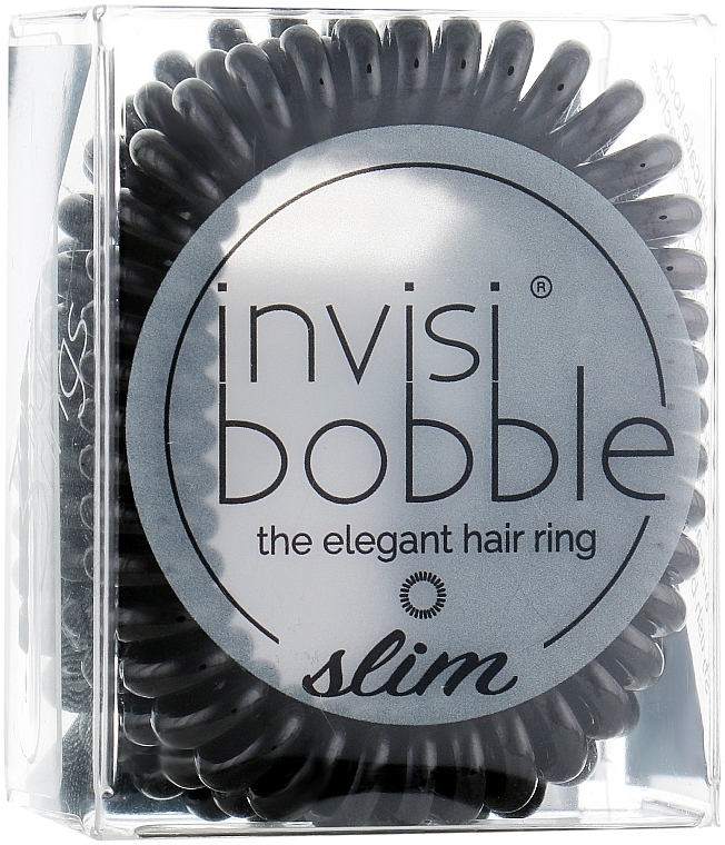 Hair Ring - Invisibobble Slim True Black — photo N3