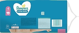 Diapers 'Active Baby' 4 (9-14 kg), 132 pcs - Pampers — photo N12