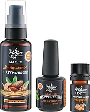 Fragrances, Perfumes, Cosmetics Skin & Nail Gift Set "Almond & Mandarin" - Mayur (oil/50 ml + nail/oil/15 ml + essential/oil/5 ml)