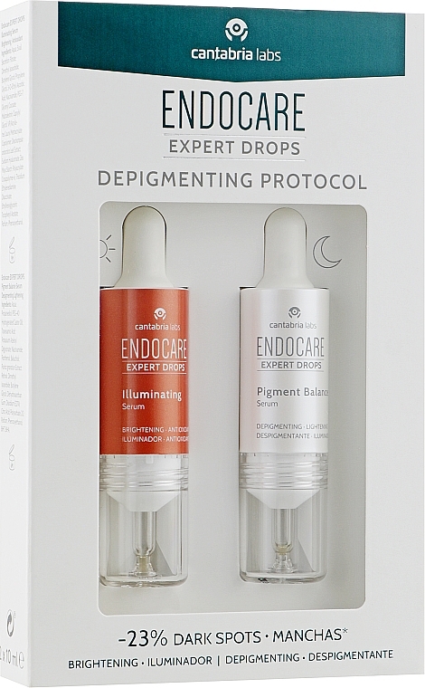 Set - Cantabria Labs Endocare Expert Drops Depigmenting Protocol (ser/2*10ml) — photo N1