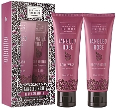 Fragrances, Perfumes, Cosmetics Set - Scottish Fine Soaps Tangled Rose (sh/gel/100ml + b/oil/100ml)