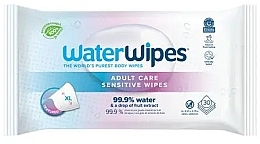 Fragrances, Perfumes, Cosmetics Sensitive Skin Wet Wipes - WaterWipes Adult Care Sensitive Wipes