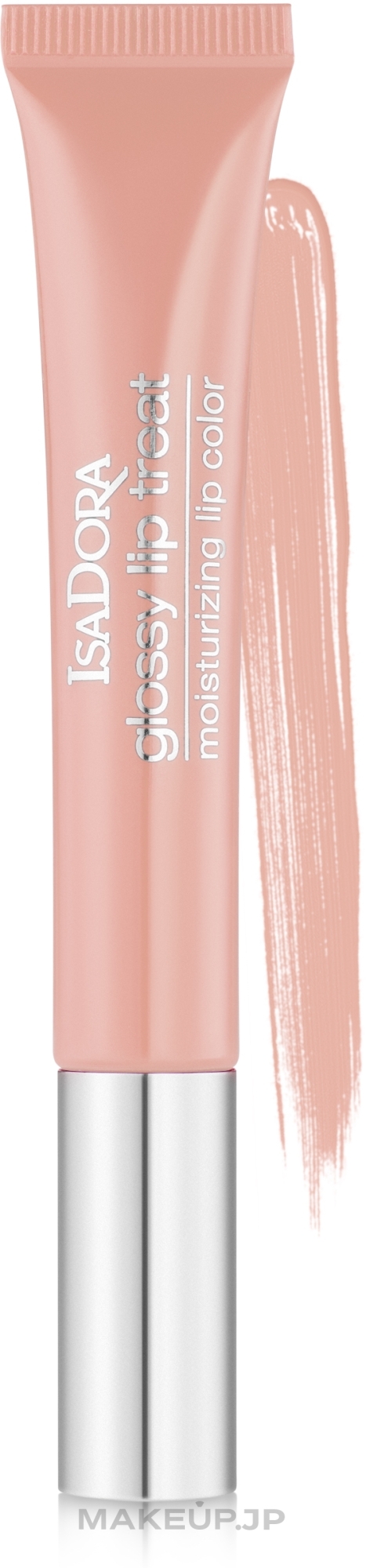 Lip Gloss - IsaDora Glossy Lip Treat — photo 55 - Silky Pink