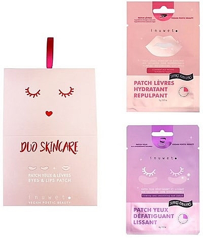 Set - Inuwet Duo Skincare (eye /patch/6 g + lip /patch /5 g) — photo N1