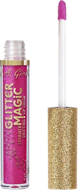 リップグロス - L.A. Girl Glitter Magic Shimmer Shifting Lip Color — photo N3