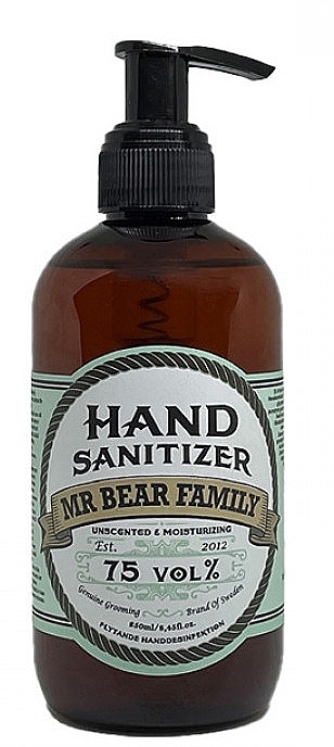 抗菌 ハンドサニタイザージェル - Mr. Bear Family Hand Sanitizer — photo N1