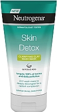 Face Mask - Neutrogena Skin Detox Clarifying Clay Wash Mask — photo N1