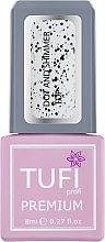 Fragrances, Perfumes, Cosmetics Shimmer & Fine Crumb Top Coat - Tufi Profi Premium Dot And Shimmer Top