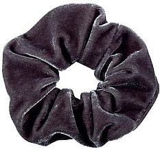 Fragrances, Perfumes, Cosmetics Elastic Hair Band "Velvet", gray, 22753 - Top Choice 