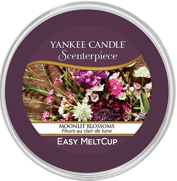 Scented Wax - Yankee Candle Moonlit Blossoms Scenterpiece Melt Cup — photo N1