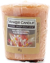 Fragrances, Perfumes, Cosmetics Scented Candle - Yankee Candle Home Inspiration Votive Golden Flowers