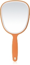 Mirror with Handle 28x13 cm, orange - Titania — photo N8