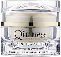 Fragrances, Perfumes, Cosmetics Anti-Aging, Restorative Complex Cream - Qiriness Caresse Temps Sublime Global Well-Aging Redensifying Cream (tester)