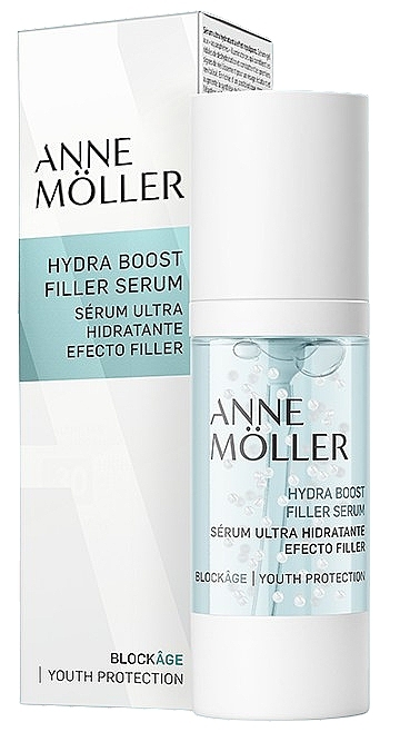 Moisturizing Face Serum - Anne Moller Blockage Hydra Boost Filler Serum — photo N1