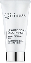 Fragrances, Perfumes, Cosmetics Sleeping Face Mask - Qiriness Brightening Detox Sleeping Pack (tester)