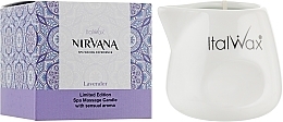 Fragrances, Perfumes, Cosmetics Scented Massage Candle "Nirvana. Lavender" - ItalWax Nirvana Lavender Spa Massage Candle