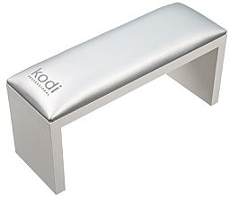 Fragrances, Perfumes, Cosmetics Manicure Hand Rest, White Legs, Silver - Kodi Professional