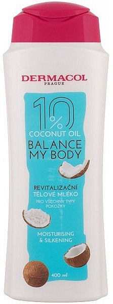 Coconut Oil Body Lotion - Dermacol Balance My Body Coconut Oil — photo N3