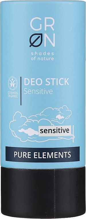 Scent-Free Body Deodorant Stick - GRN Pure Elements Sensitive Deo Stick — photo N1