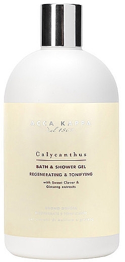 Bath & Shower Gel Foam - Acca Kappa Calycanthus — photo N1