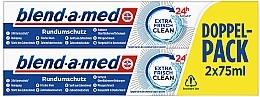 Extra Fresh Toothpaste Set - Blend-a-med Extra Frisch Clean (toothpaste/2x75ml) — photo N1