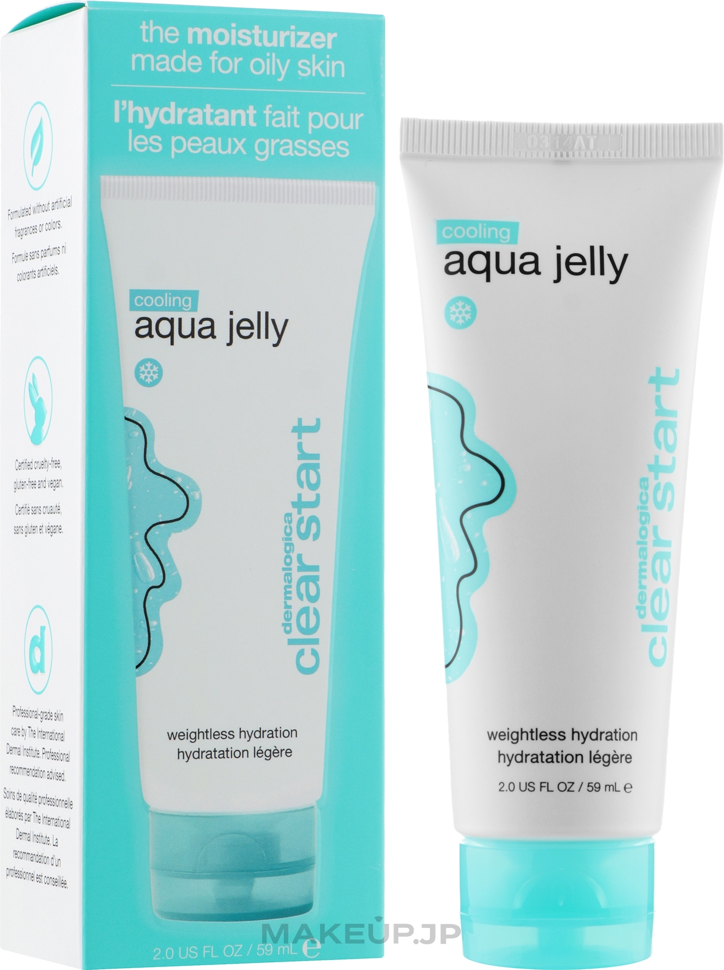 Cooling & Moisturizing Aqua Cream for Oily Skin - Dermalogica Clear Start Cooling Aqua Jelly — photo 59 ml