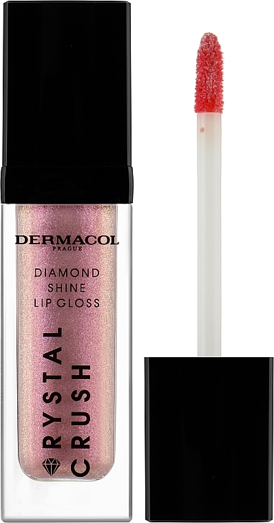 Shine Lip Gloss - Dermacol Crystal Crush Diamond Shine Lip Gloss — photo N1