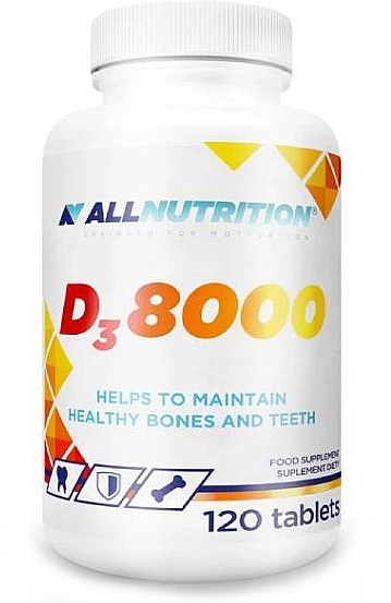 Vitamin D3 - AllNutrition Vitamin D3 8000 — photo N4