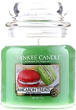 Fragrances, Perfumes, Cosmetics Candle in Glass Jar - Yankee Candle Macaron Treats