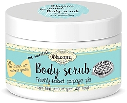 Fragrances, Perfumes, Cosmetics Washing Peeling Foam 'Freshly Baked Papaya Pie' - Nacomi Body Scrub Freshly Baked Papaya Pie