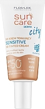 BB Cream for Sensitive Skin - Floslek Sun Care Derma Sensitive BB Tinted Cream SPF 50 — photo N1