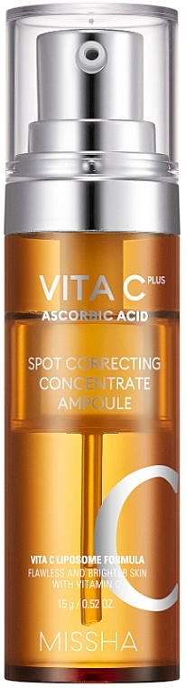 Vitamin C Serum-Concentrate - Missha Vita C Plus Spot Correcting Concentrate Ampoule — photo N1