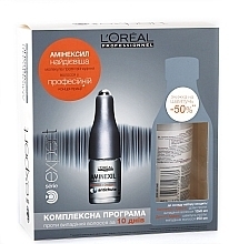 Fragrances, Perfumes, Cosmetics Set - L'Oreal Professionnel Aminexil (antichute/10x6ml + shampoo/250ml)