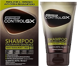 Toning Anti-Grey Hair Shampoo - Just For Men Control Gx Grey Hair Reducing Shampoo — photo N2