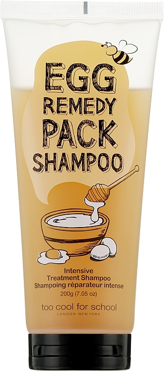 Repair Hair Shampoo - Too Cool For School Egg Remedy Pack Shampoo — photo N1