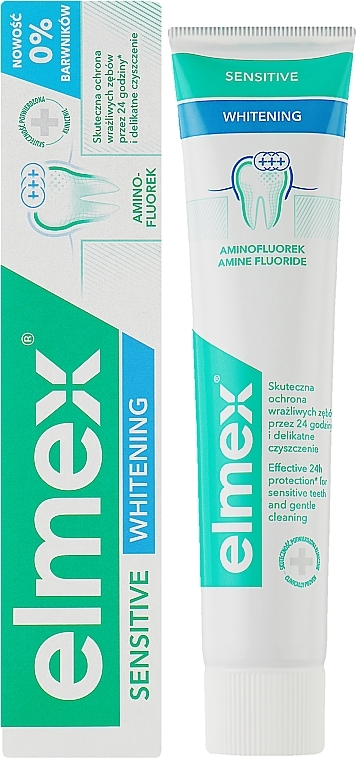 Whitening Toothpaste for Sensitive Teeth - Elmex Sensitive Whitening Toothpaste — photo N2