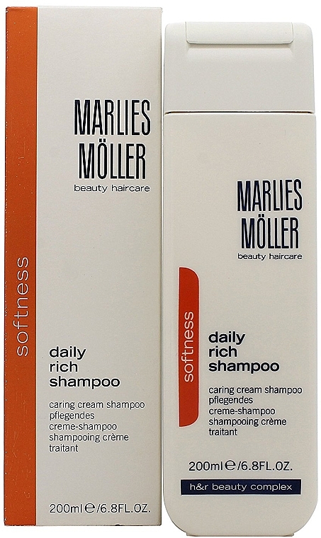 Daily Care Gentle Shampoo - Marlies Moller Softness Daily Rich Shampoo — photo N2