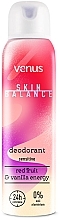 Fragrances, Perfumes, Cosmetics Red Fruit & Vanilla Deodorant Spray - Venus Skin Balance Red Fruit & Vanilla Energy Deodorant