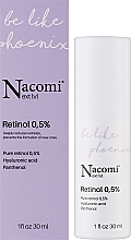 Facial Retinol Night Serum - Nacomi Next Level Retinol 0,5% — photo N2