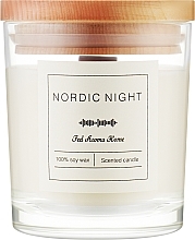 Fragrances, Perfumes, Cosmetics Scented Candle 'Nordic Night' - Feel Aroma Home Nordic Night Scented Candle