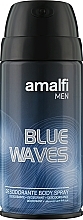 Fragrances, Perfumes, Cosmetics Deodorant Spray "Blue Waves" - Amalfi Men Deodorant Body Spray Blue Waves