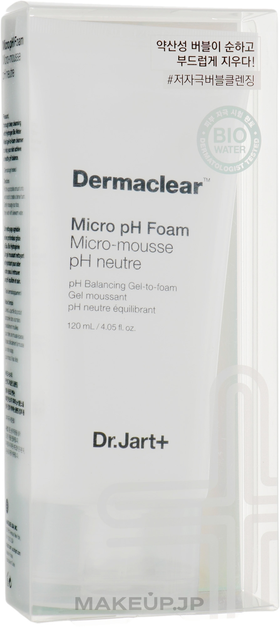 Deep Face Cleansing Gel Foam pH 5.5 - Dr. Jart+ Dermaclear Foam — photo 120 ml