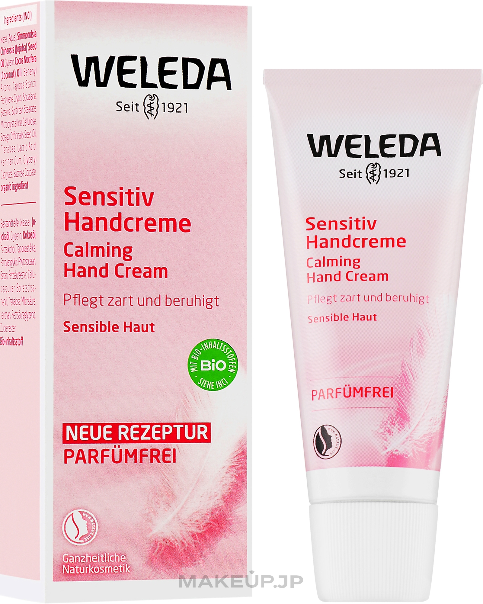 Hand Cream for Sensitive Skin - Weleda Calming Sensitiv Handcreme — photo 50 ml